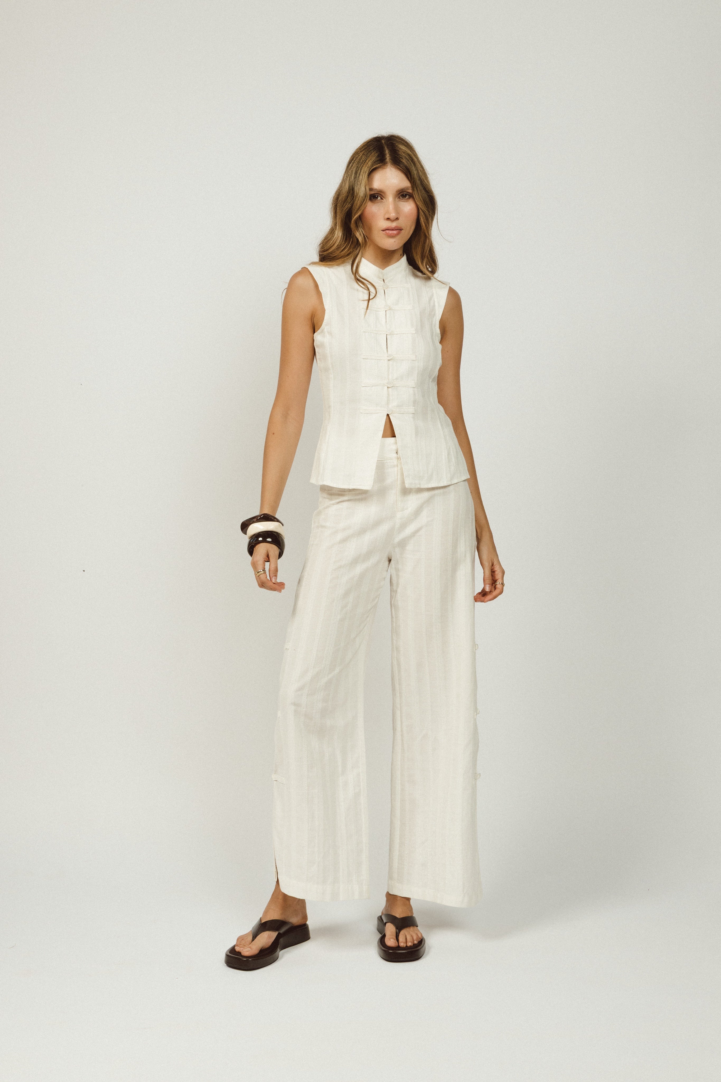 BELIZE TOP - WHITE