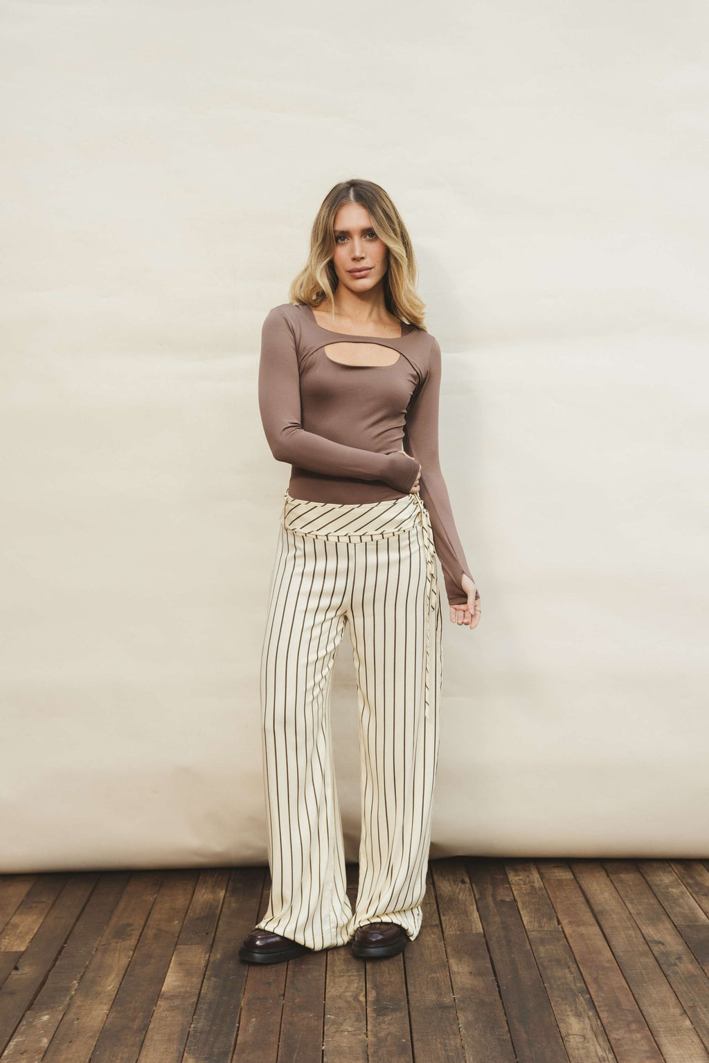 BIANCA BODYSUIT - CHOCOLATE