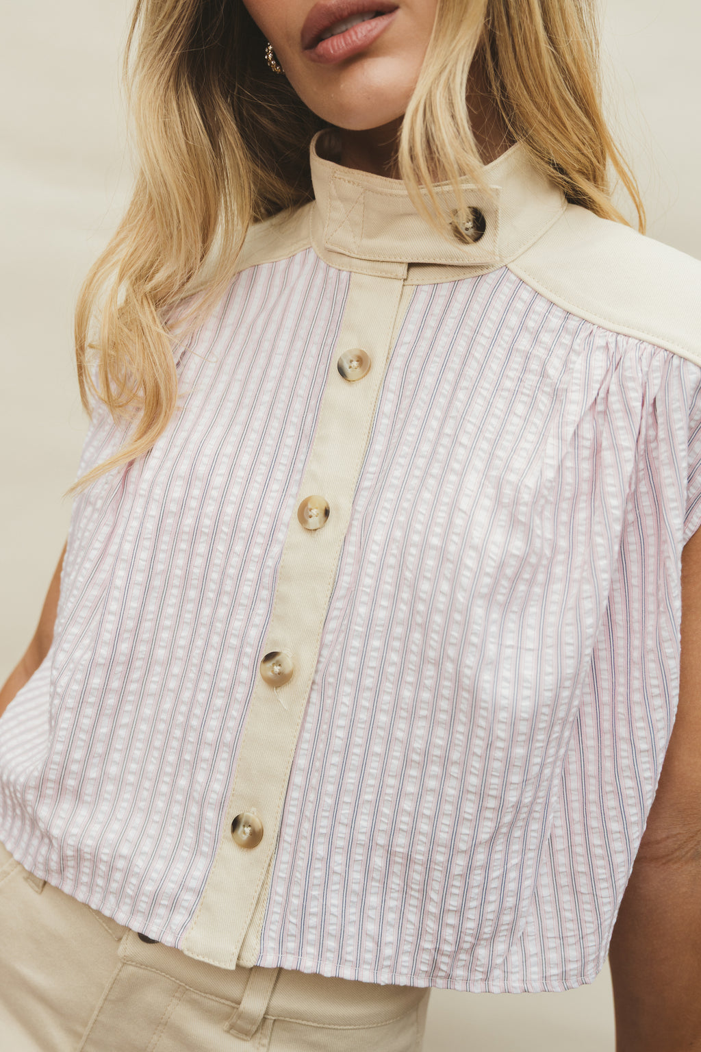 BLAIRE VEST - PINK