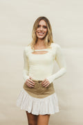 BIANCA BODYSUIT - BUTTER YELLOW