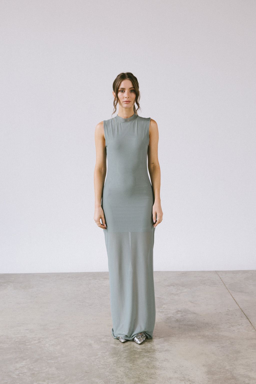ILANA MAXI DRESS - SAGE