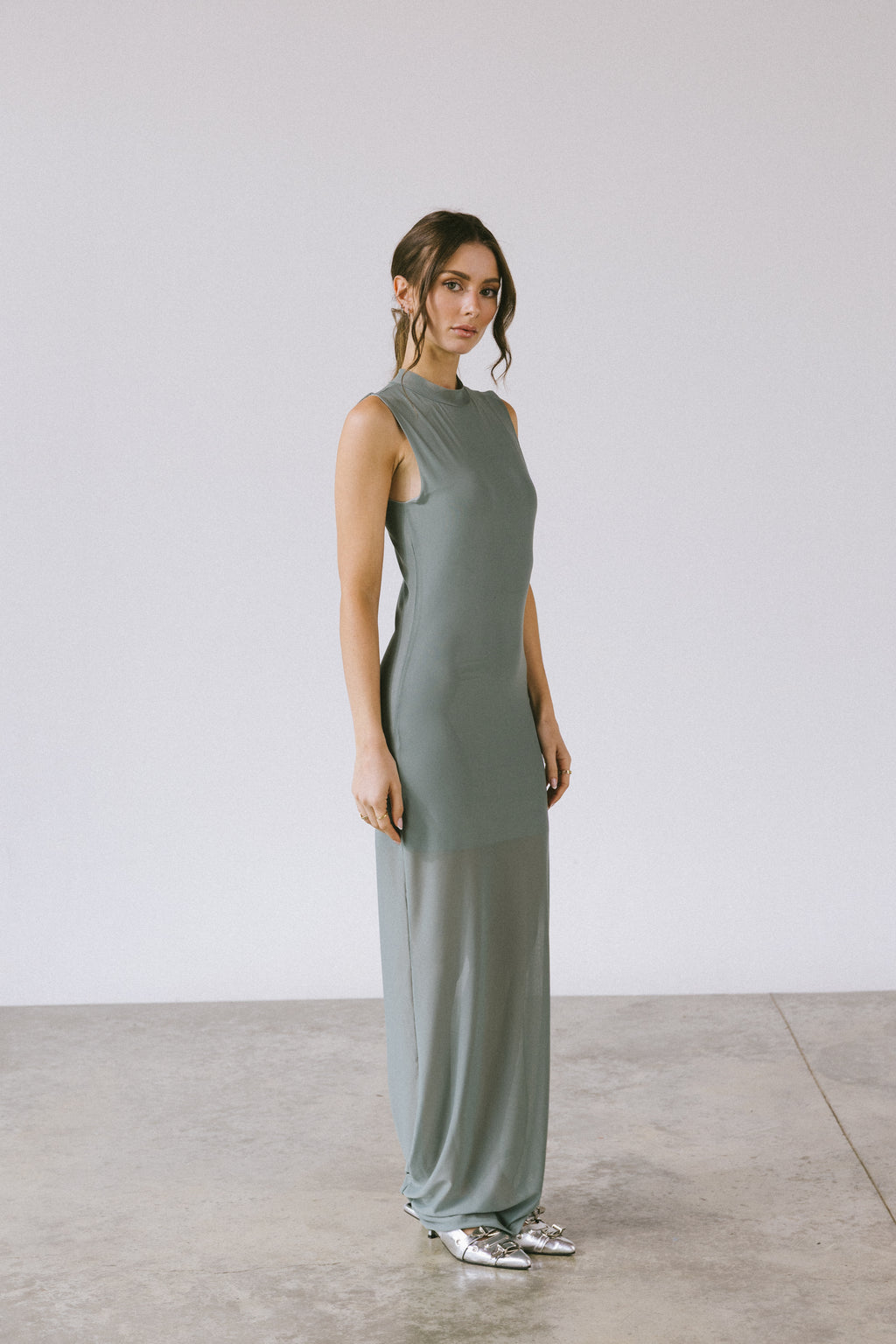 ILANA MAXI DRESS - SAGE