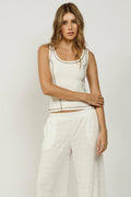NOA TANK TOP - WHITE