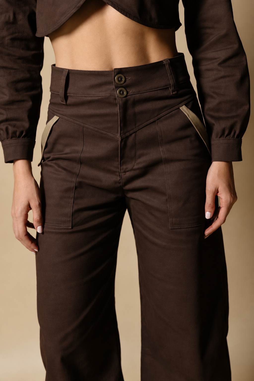 DIXIE PANT - TABACO