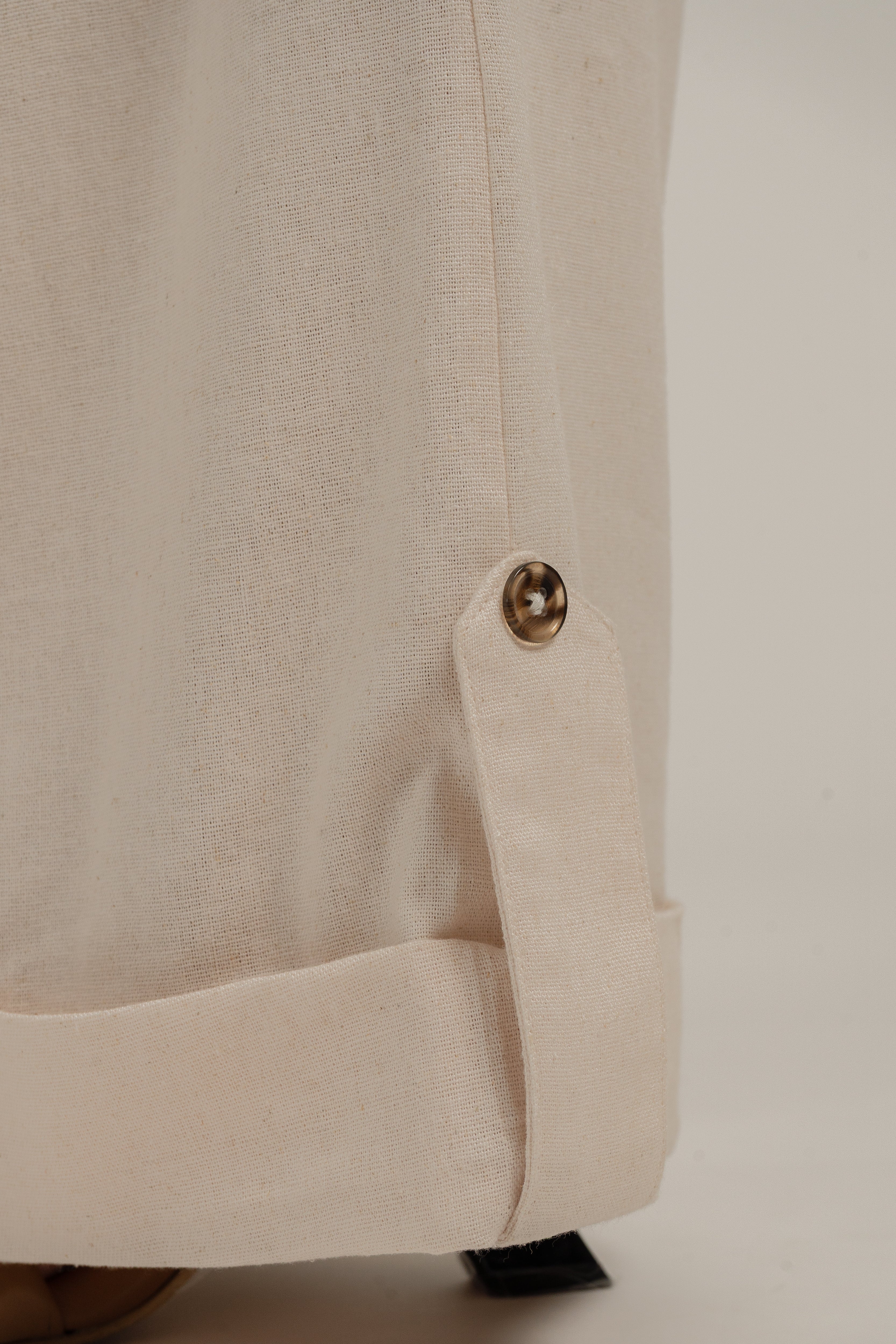 ISLA WIDE LEG PANT - CREAM