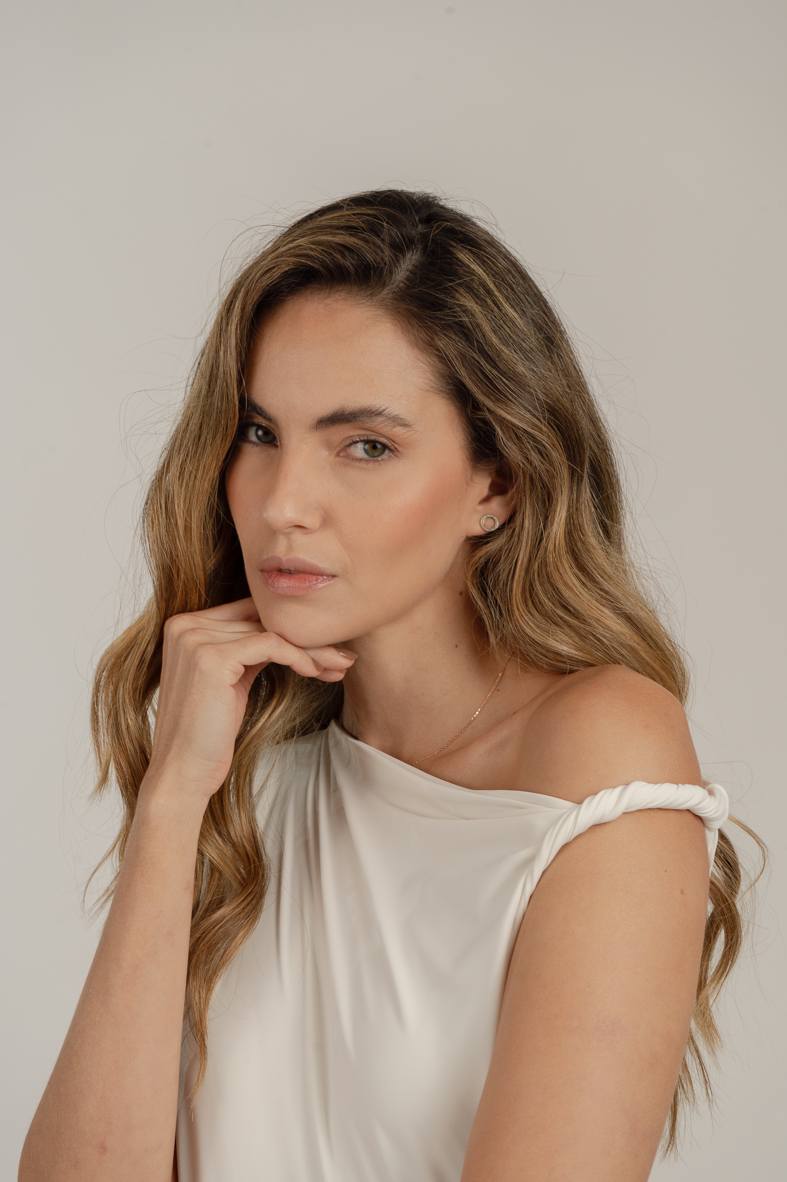 SEAMLESS TWISTED BODYSUIT - WHITE