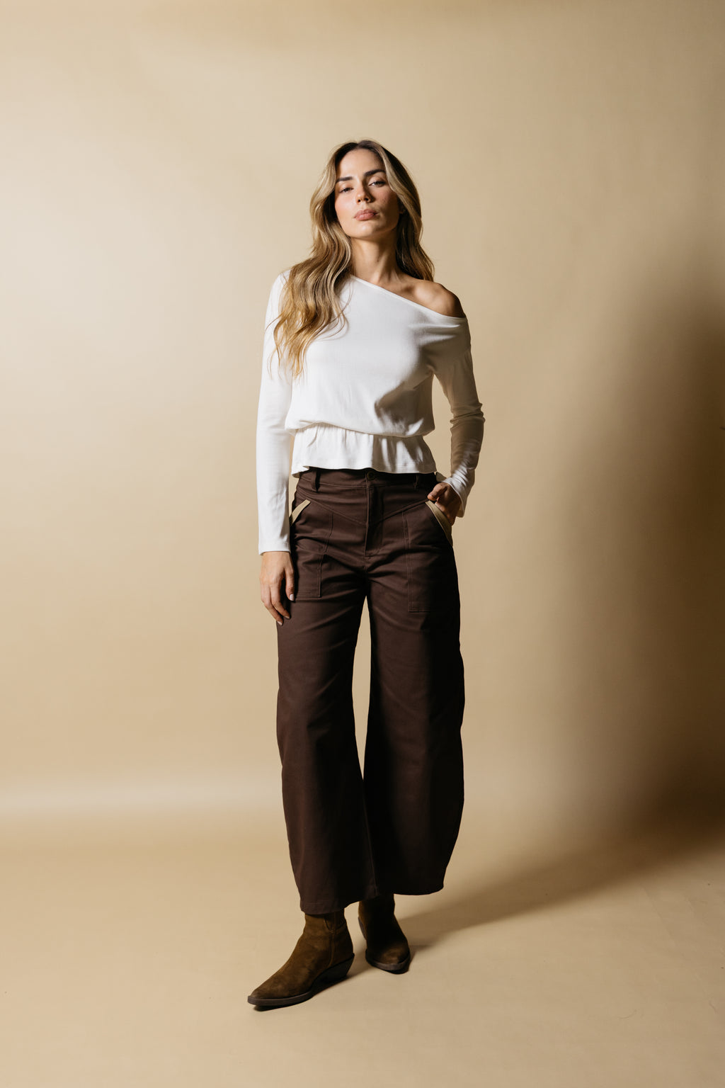 DIXIE PANT - TABACO