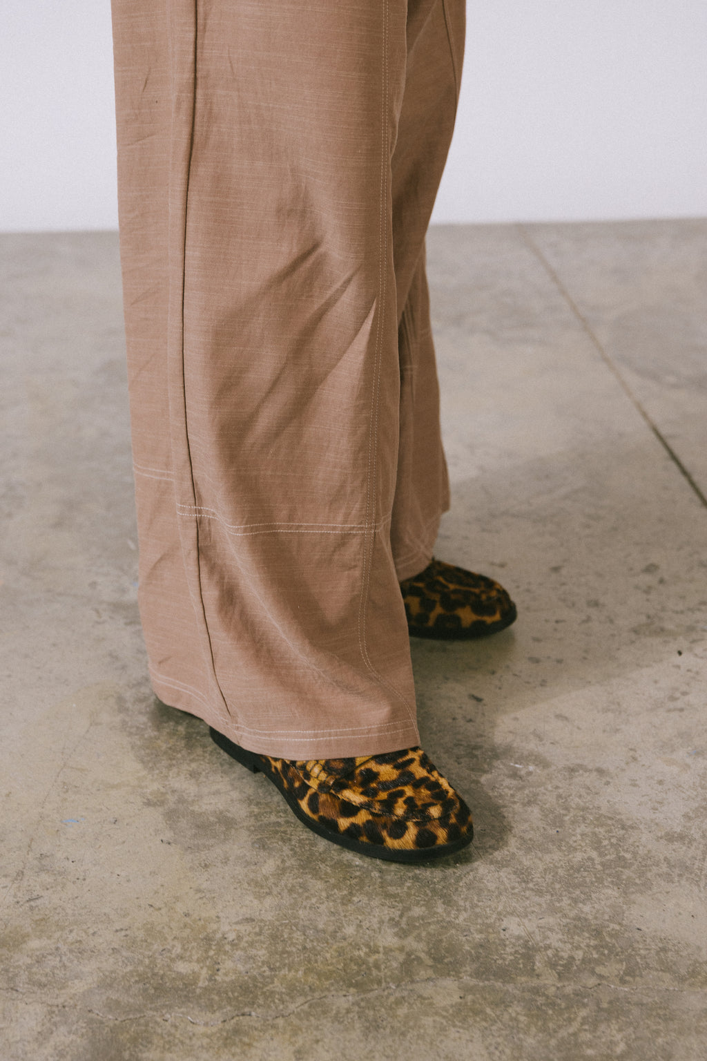 HAMPTONS PANT - COFFEE