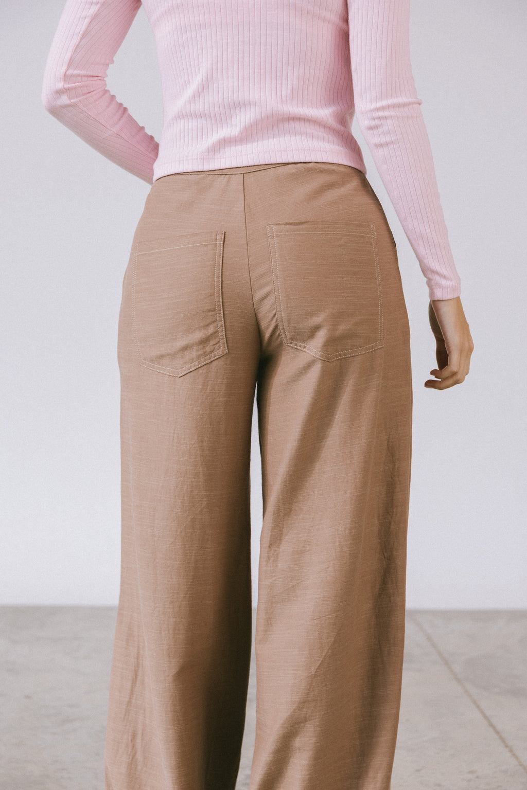 HAMPTONS PANT - COFFEE