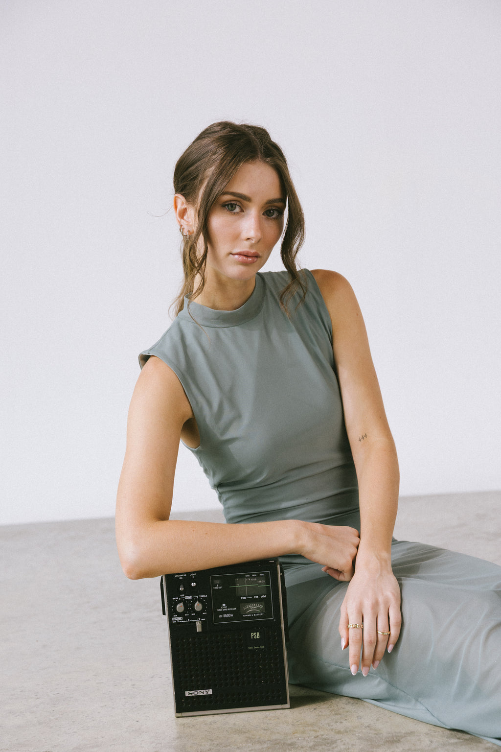 ILANA MAXI DRESS - SAGE