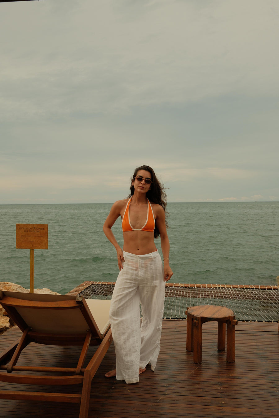 BELIZE PANT WHITE