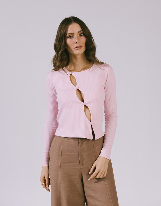 HALO KNIT- BABY PINK